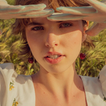 Load image into Gallery viewer, Dark Cherry Earrings Long Drop Earrings