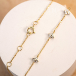 Load image into Gallery viewer, Zirconia Flower Bracelet Minimalist Bracelet