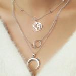 Load image into Gallery viewer, Earth Necklace Boho Layered Set