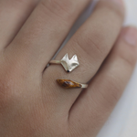 Load image into Gallery viewer, Fablewood Fox Totem Adjustable Ring