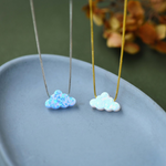 Load image into Gallery viewer, Cloud Opal Necklace Cloud Pendant Necklace