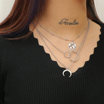 Load image into Gallery viewer, Earth Necklace Boho Layered Set