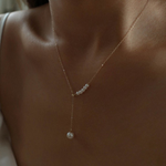 Load image into Gallery viewer, Water Pearl Necklace Layered Pearl Necklace