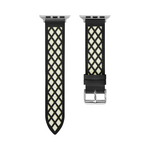 Load image into Gallery viewer, Luxury Leather Lattice Apple Watch Bands for Women