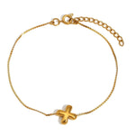Load image into Gallery viewer, Dainty Bubble Letter Initial Bracelet