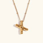 Load image into Gallery viewer, Balloon Gold Initial Necklace