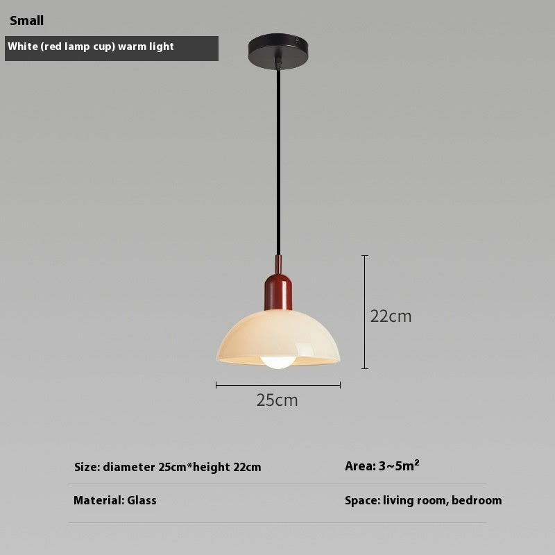 Antique Glass Retro Pendant Light