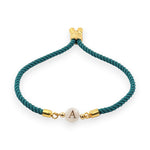 Load image into Gallery viewer, Adjustable Dainty Letter Initial Bracelet