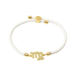 Load image into Gallery viewer, Adjustable Diamond Zodiac Sign Bracelet