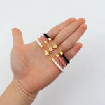 Load image into Gallery viewer, Adjustable Heart Letter Initial Bracelets