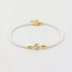 Load image into Gallery viewer, Personalized Unity Diamond Initial Bracelet