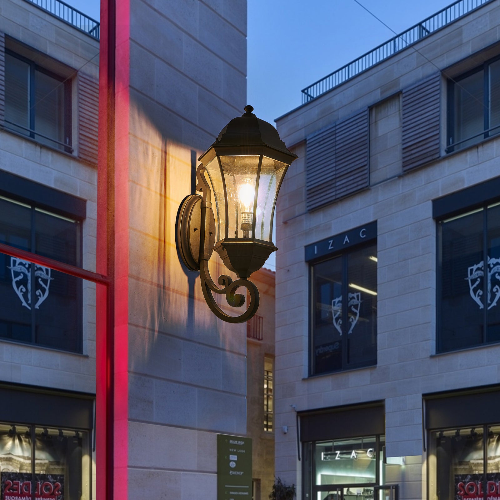 AESTIN'S DECOR Outdoor Light Outdoor Wall Lantern with Dusk to Dawn Sensor