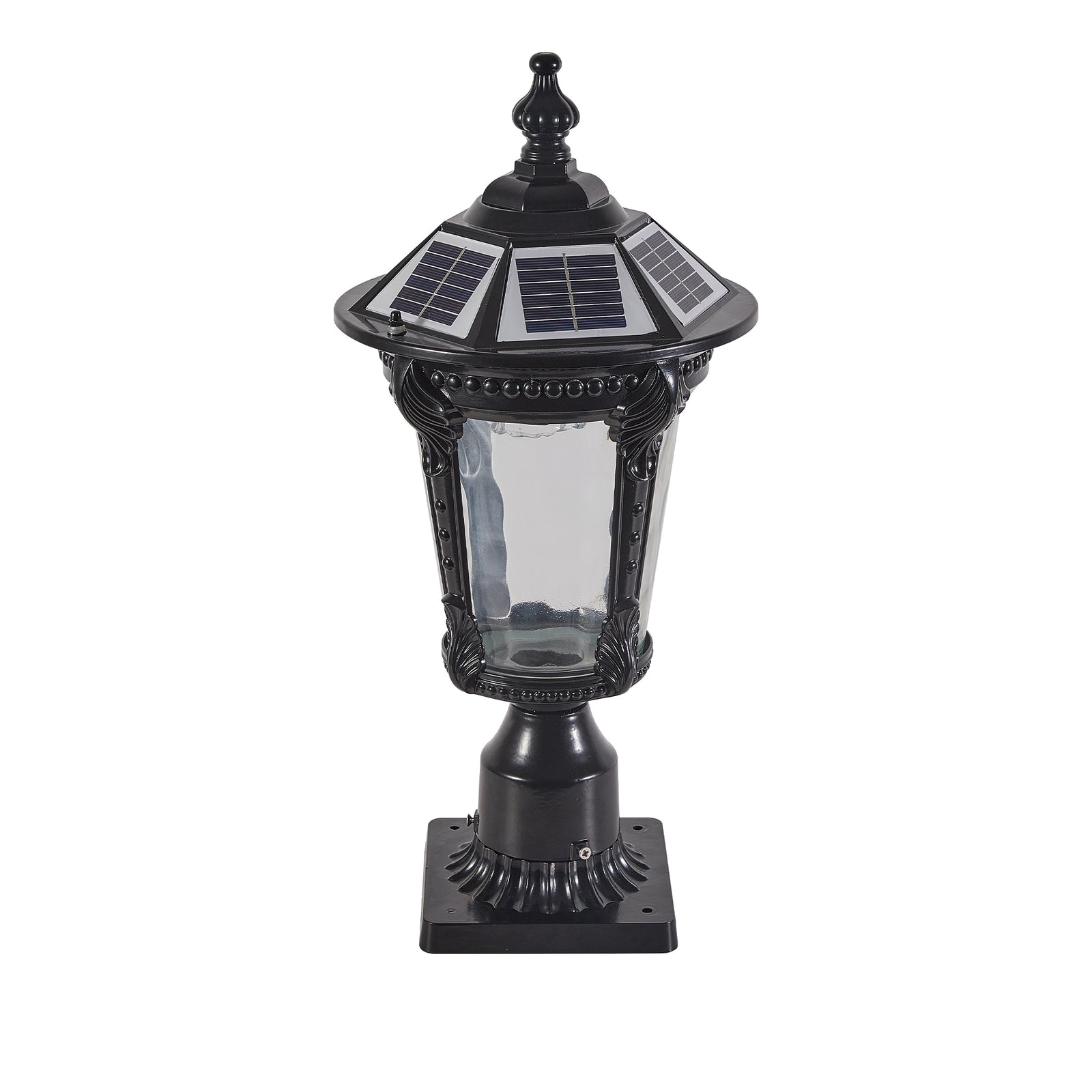 AESTIN'S DECOR Outdoor Light Retro Solar Outdoor Light With Dimmable LED