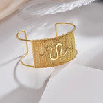 Load image into Gallery viewer, Bold Boho Wide Opening Cuff Bracelet