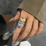 Load image into Gallery viewer, Bold Statement Heart Rings