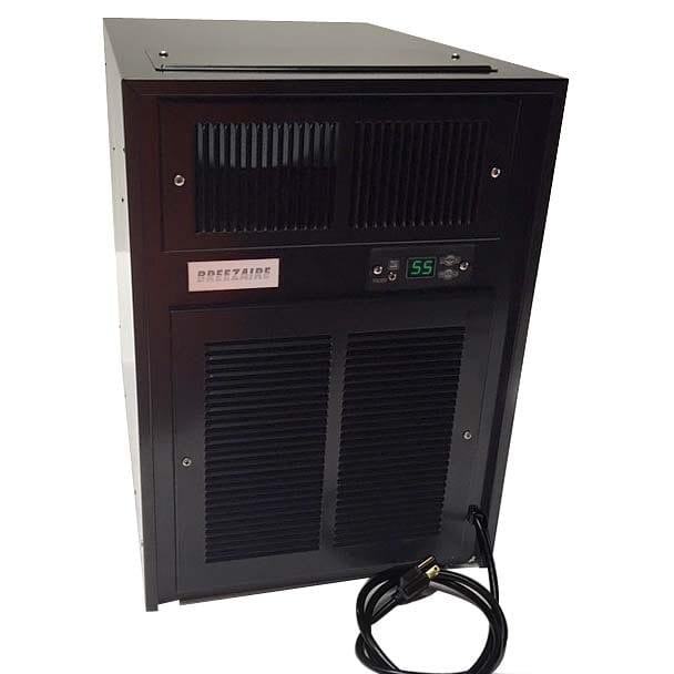 BREEZAIRE Wine Cellar Cooler Black Breezaire Wine Cellar Cooling Unit WKL 4000