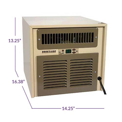BREEZAIRE Wine Cellar Cooler Breezaire Wine Cellar Cooling Unit WKL 2200