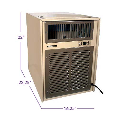 BREEZAIRE Wine Cellar Cooler Breezaire Wine Cellar Cooling Unit WKL 8000