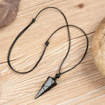 Load image into Gallery viewer, Energetic Protection Obsidian Stone Necklace