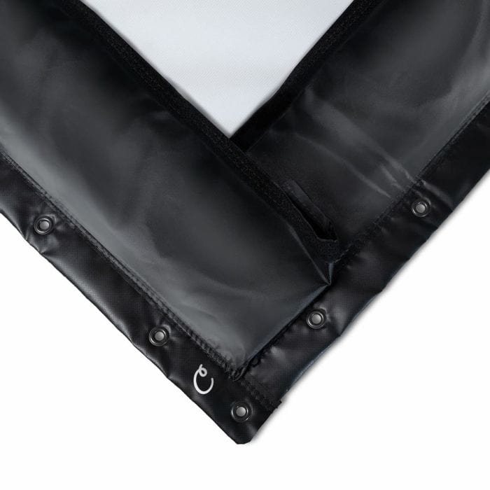 CARL’S PLACE Simulator Enclosure Kit Carl's Place - Preferred Impact Screen with Classic Finish with Flaps - CP-PISCFF