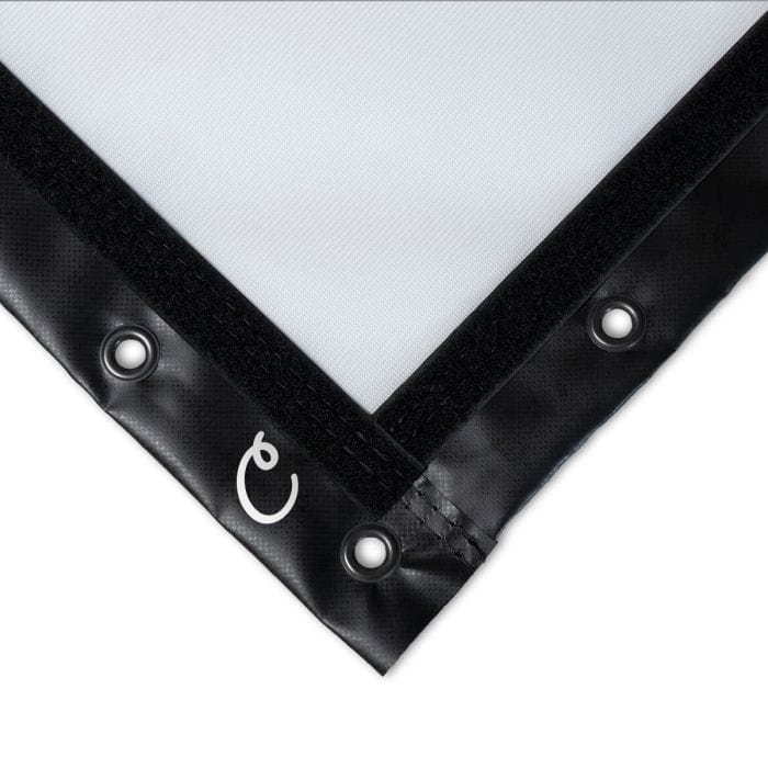 CARL’S PLACE Simulator Enclosure Kit Carl's Place - Preferred Impact Screen with Classic Finish with Loop Fastener - CP-PISCFLF