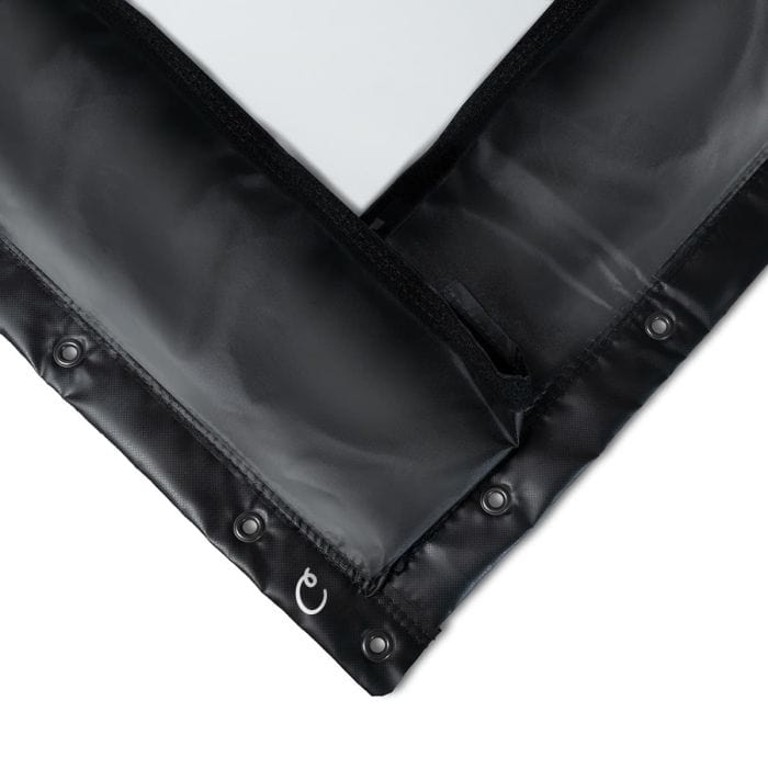 CARL’S PLACE Simulator Enclosure Kit Carl's Place - Premium Impact Screen with Classic Finish with Flaps- CP-PRMISCFF