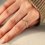 Load image into Gallery viewer, Mother & Daughter Bond Ring