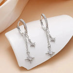 Load image into Gallery viewer, Celestial Diamond Hoop Earrings