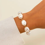Load image into Gallery viewer, Classy Asymmetric Pearl Bracelet