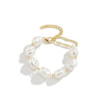 Load image into Gallery viewer, Classy Asymmetric Pearl Bracelet