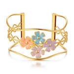 Load image into Gallery viewer, Classy Floral Bangle Bracelets