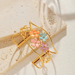 Load image into Gallery viewer, Classy Floral Bangle Bracelets