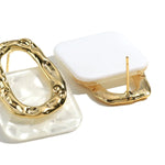 Load image into Gallery viewer, Classy Geometric Square Earrings