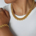 Load image into Gallery viewer, Classy Rice Bead Necklace and Bracelet