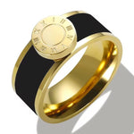 Load image into Gallery viewer, Classy Roman Numeral Bangle Bracelet and Rings