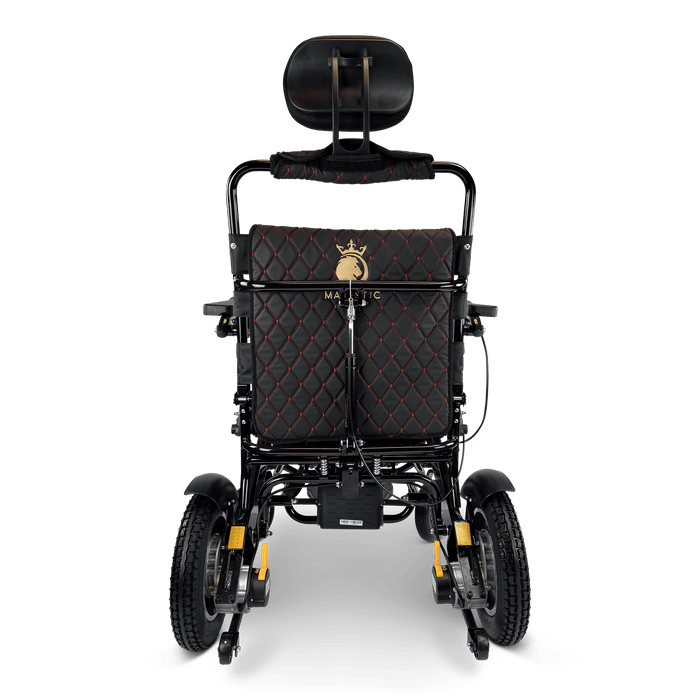 COMFYGO Power Wheelchair Bronze ComfyGo Majestic IQ-9000 Long Range Folding Electric Wheelchair With Optional Auto-Recline-CGMI9LREWWOAR