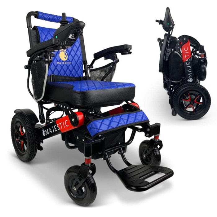 COMFYGO Power Wheelchair ComfyGo Majestic IQ-7000 Remote Controlled Electric Wheelchair With Optional Auto Fold