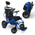 COMFYGO Power Wheelchair ComfyGo Majestic IQ-8000 Remote Controlled Folding Lightweight Electric Wheelchair- CGMI8RCFLEW