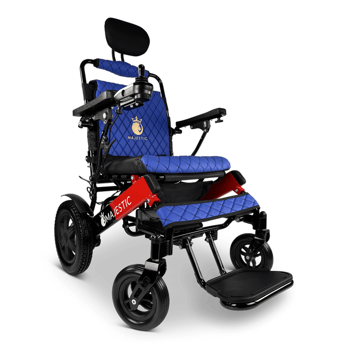 COMFYGO Power Wheelchair ComfyGo Majestic IQ-9000 Long Range Folding Electric Wheelchair With Optional Auto-Recline-CGMI9LREWWOAR