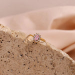 Load image into Gallery viewer, Dainty Adjustable Oval Diamond Rings