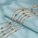 Load image into Gallery viewer, Dainty Aurora Chain Bracelets