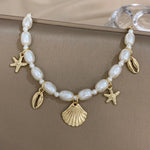 Load image into Gallery viewer, Dainty Beach Adventure Pearl Bracelet
