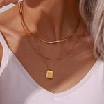 Load image into Gallery viewer, Dainty Birth Month Flower Necklace