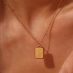 Load image into Gallery viewer, Dainty Birth Month Flower Necklace