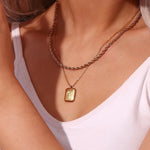 Load image into Gallery viewer, Dainty Birth Month Flower Necklace