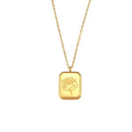 Load image into Gallery viewer, Dainty Birth Month Flower Necklace