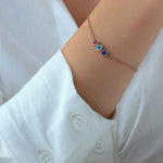 Load image into Gallery viewer, Dainty Birthstones Chain Bracelet