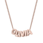 Load image into Gallery viewer, Personalized Bubble Name Necklace