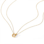 Load image into Gallery viewer, Dainty Circular Layered Love Necklace