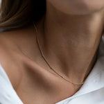 Load image into Gallery viewer, Dainty Classic Satellite Chain Necklace